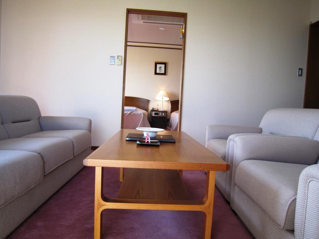 San Hotel Koromogawaso Hiraizumi Rum bild